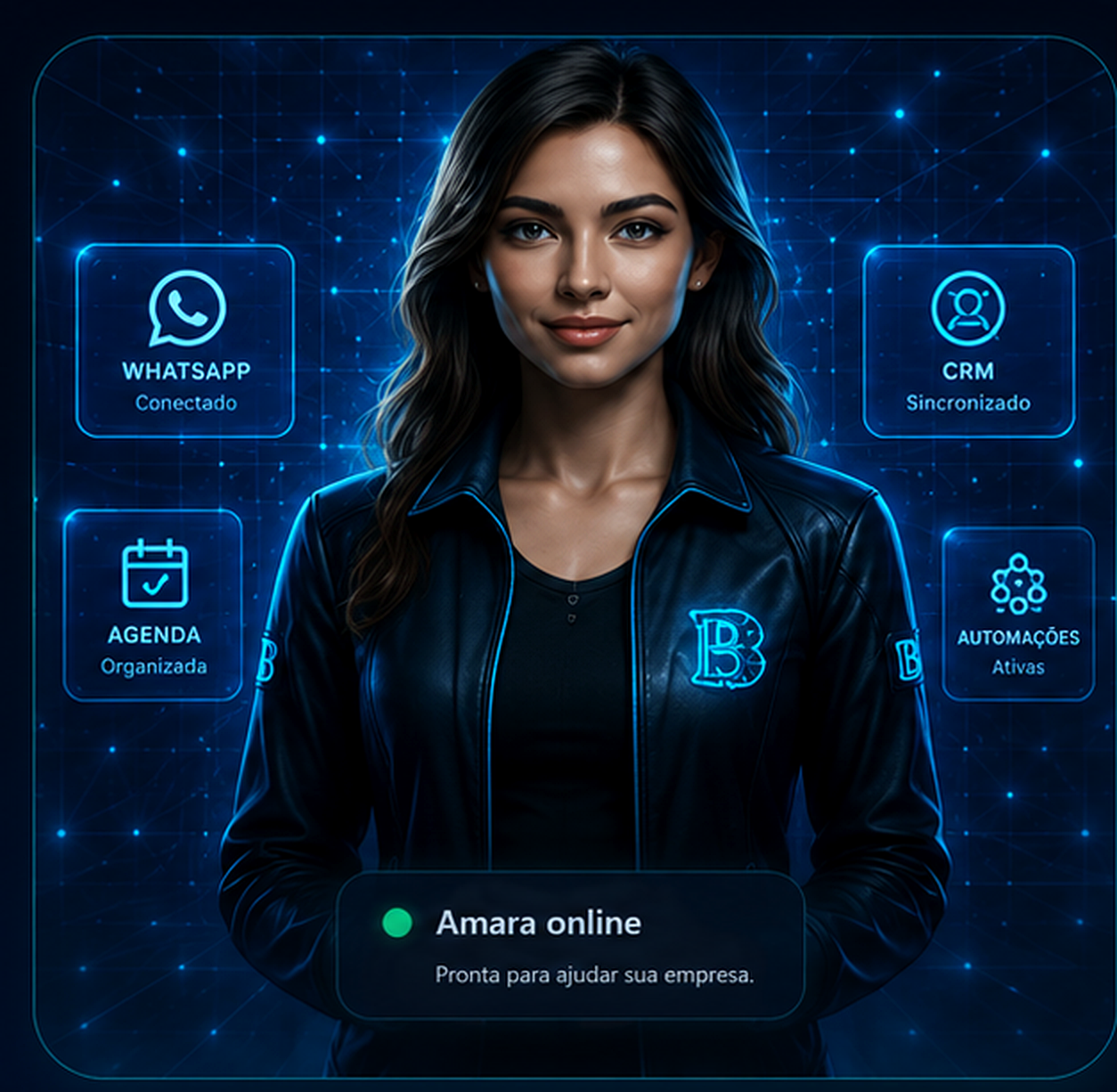 Amara, consultora virtual da Bionétika
